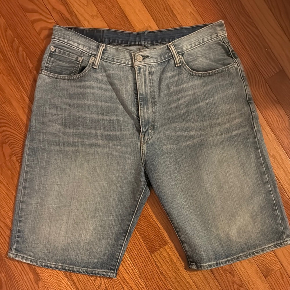 Levi's Men's Faded Blue Jean Shorts